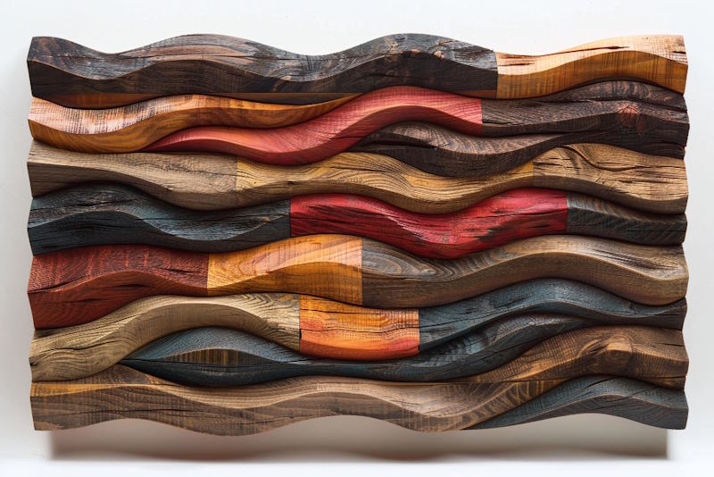 панно на стену деревянное