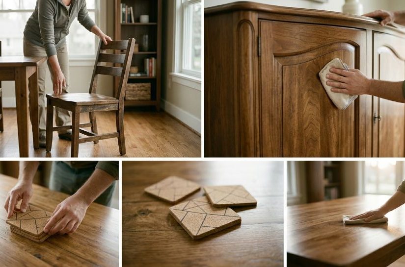 Догляд за дерев’яними меблями