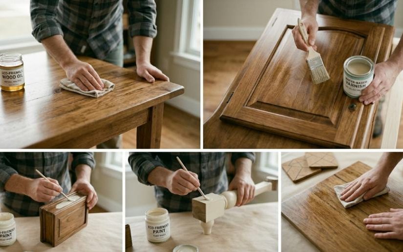 Екологічні лакофарбові матеріали для деревини