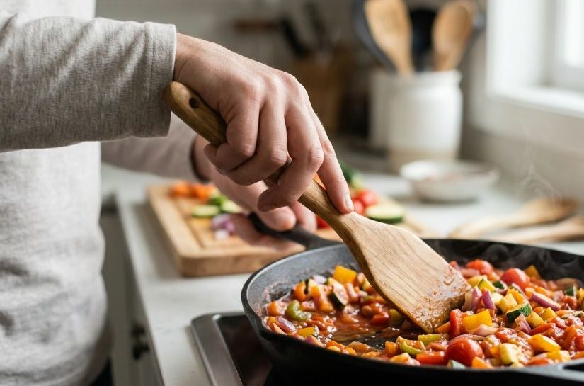 дерев'яні лопатки для кухні