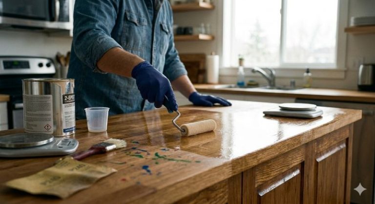 фарбування деревини епоксидною фарбою