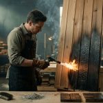Японська технологія Shou Sugi Ban обробка дерева вогнем