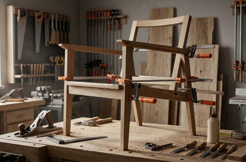 дерев'яний стілець своїми руками