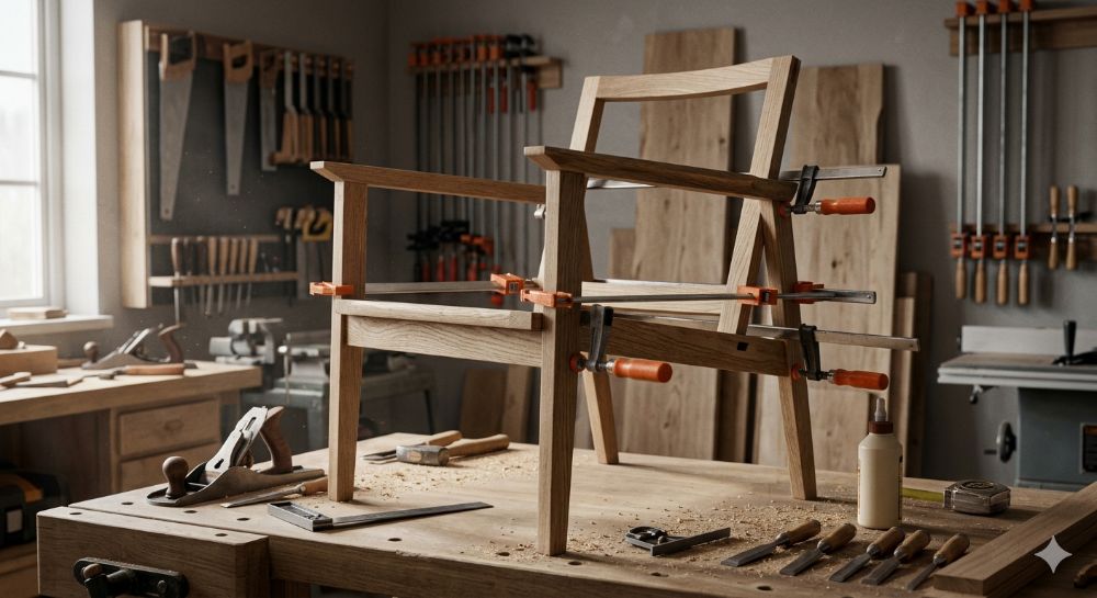 дерев'яний стілець своїми руками