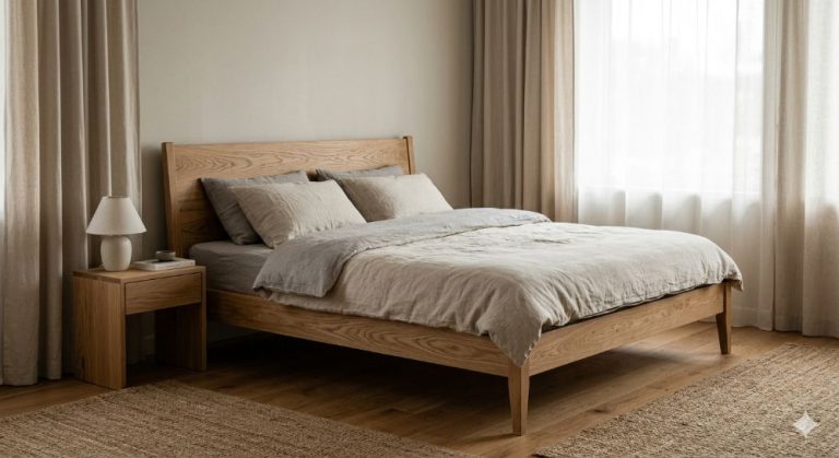 ліжко з дерева